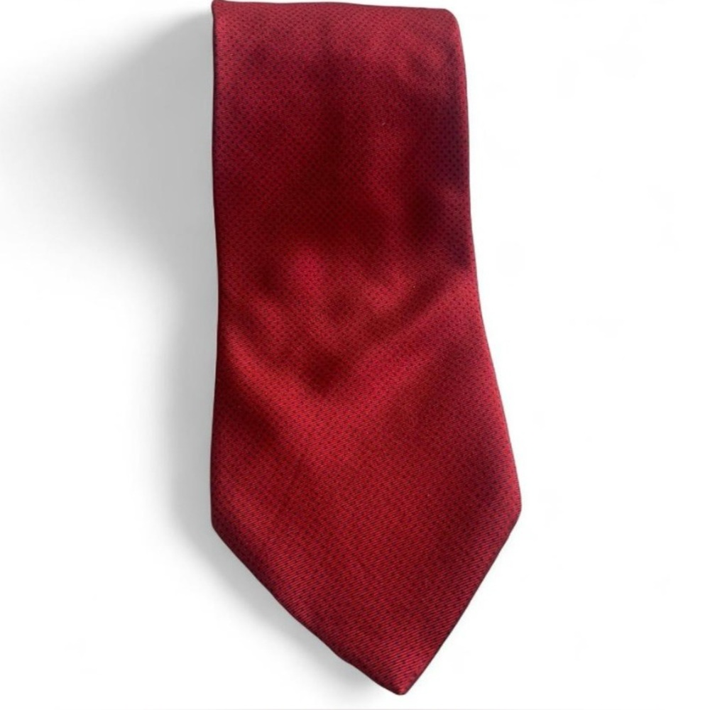 💕 Brooks brothers red tie formal preppy necktie polka doted classic